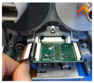 熱轉印打碼機拆打印頭步驟四
